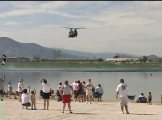 CH-47 aerobatic climb