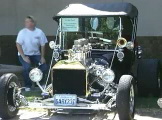 Classic car T-bucket static display