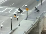 Police officers on bikes