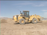 Construction equipment at work