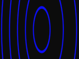 720x486 computer generated radio waves black background