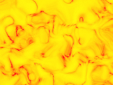 720x486 computer generated motion background yellow background with red swirls