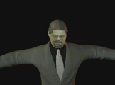 3D man in suit