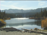 Mammoth Lake in autumn