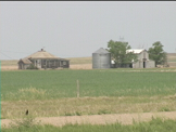 midwestern farm and fields